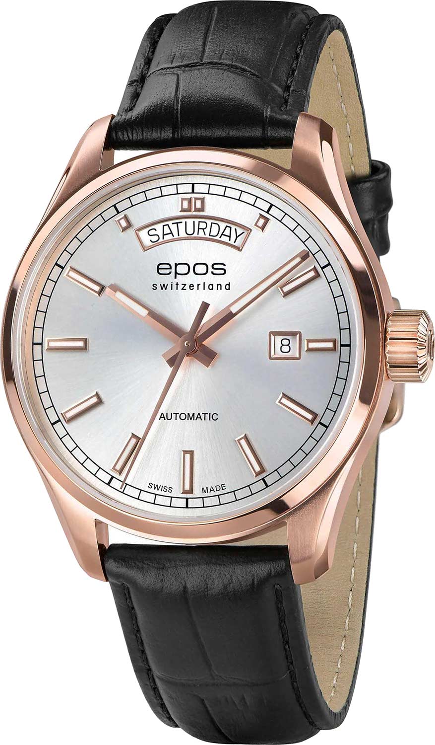 Швейцарские механические наручные часы Epos 3501.142.24.98.25
