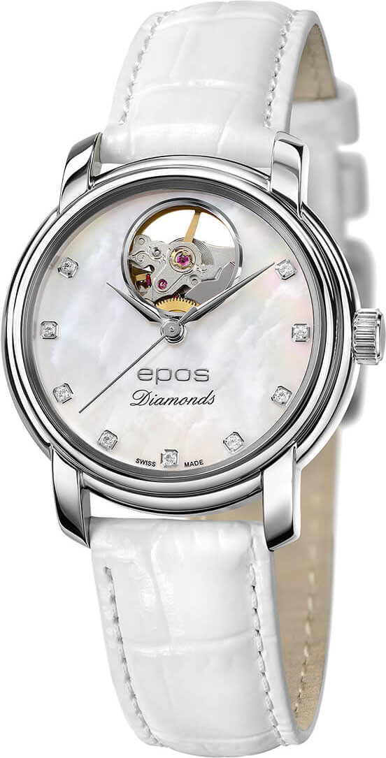 Швейцарские механические наручные часы Epos 4314.133.20.80.10