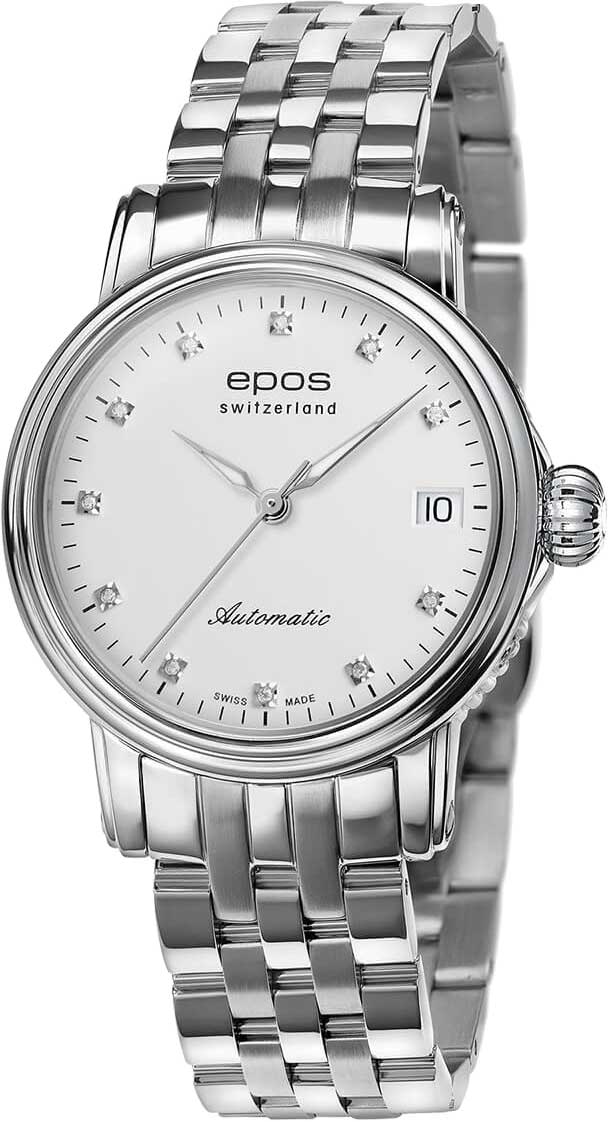 Швейцарские механические наручные часы Epos 4390.152.20.88.30