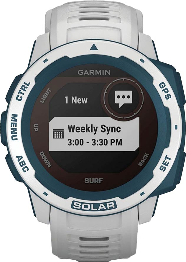Спортивные наручные часы Garmin Instinct Solar Surf Cloudbreak GPS 010-02293-08