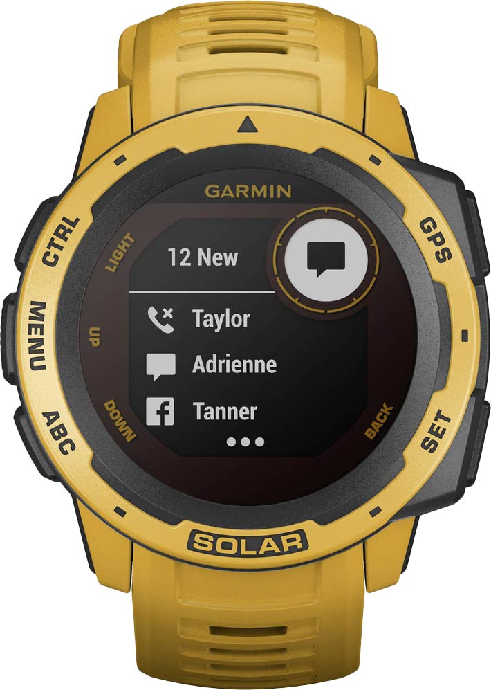Спортивные наручные часы Garmin Instinct Solar Sunburst GPS 010-02293-09