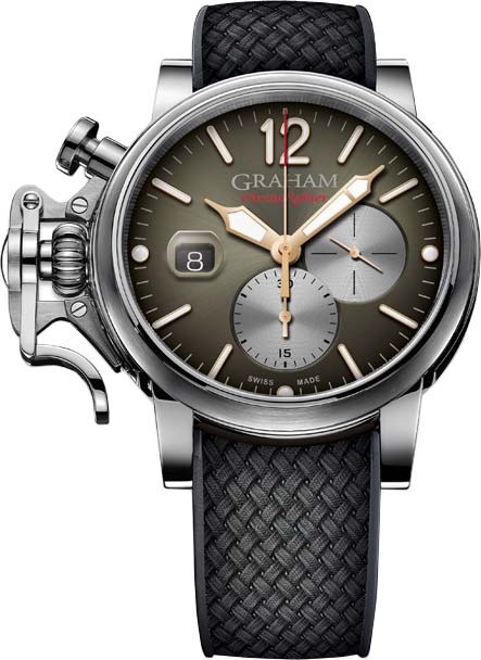Швейцарские механические наручные часы Graham 2CVDS.C02A.K133S с хронографом