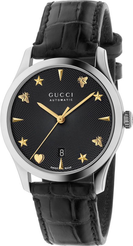 Швейцарские механические наручные часы Gucci YA126469A