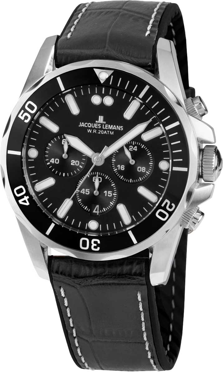 Наручные часы Jacques Lemans 1-2091A с хронографом