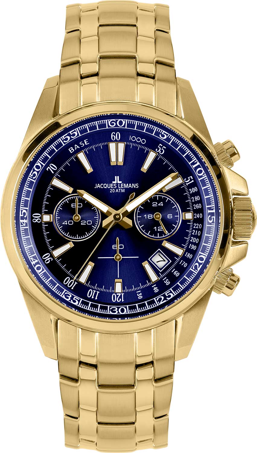 Наручные часы Jacques Lemans 1-2117O с хронографом