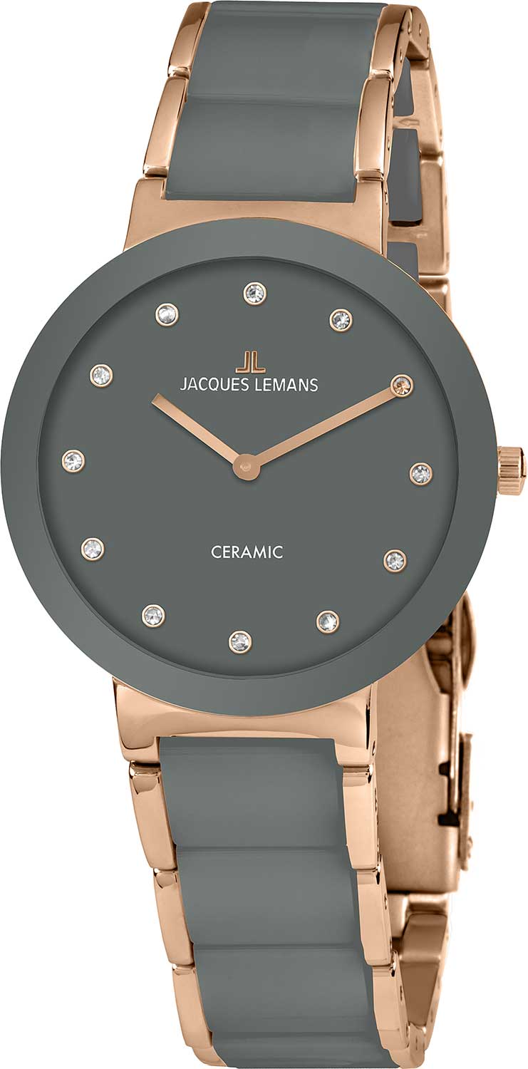 Керамические наручные часы Jacques Lemans 42-7N