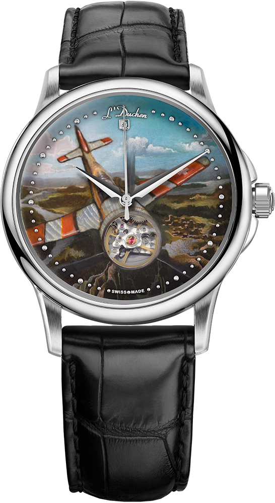 Швейцарские механические наручные часы L Duchen D.154.1.CHISTOE.NEBO