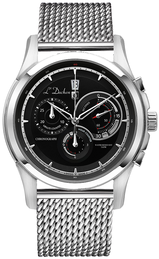 Швейцарские наручные часы L Duchen D172.11.31M с хронографом