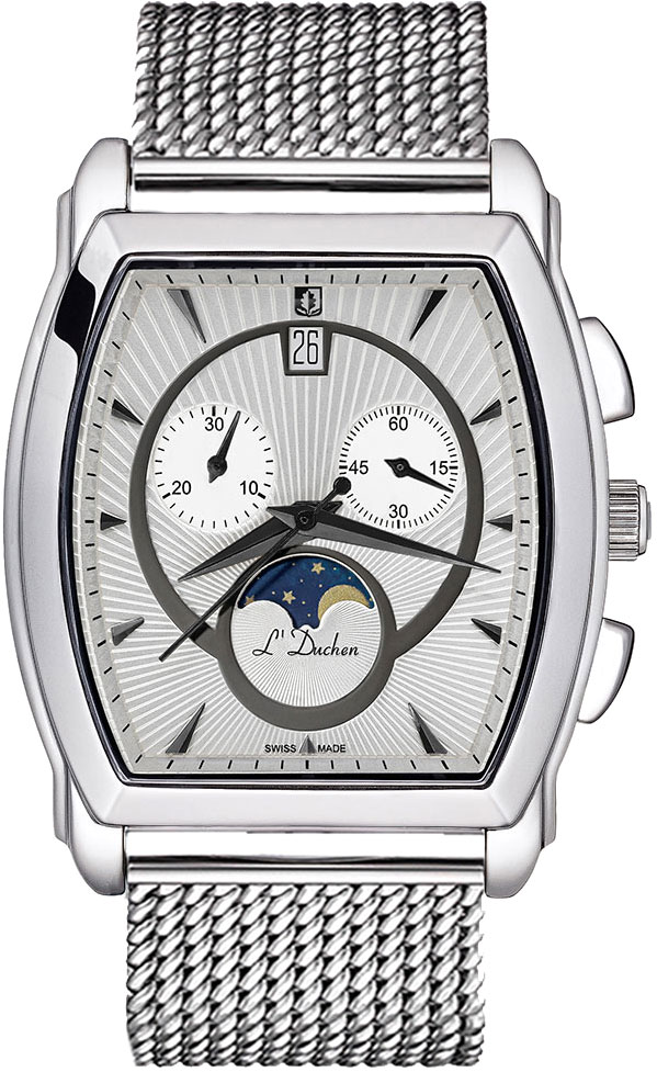 Швейцарские наручные часы L Duchen D337.10.32M с хронографом