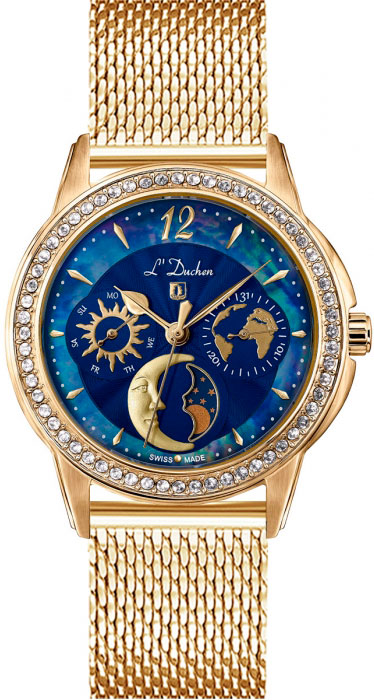 Швейцарские наручные часы L Duchen D737.23.37M