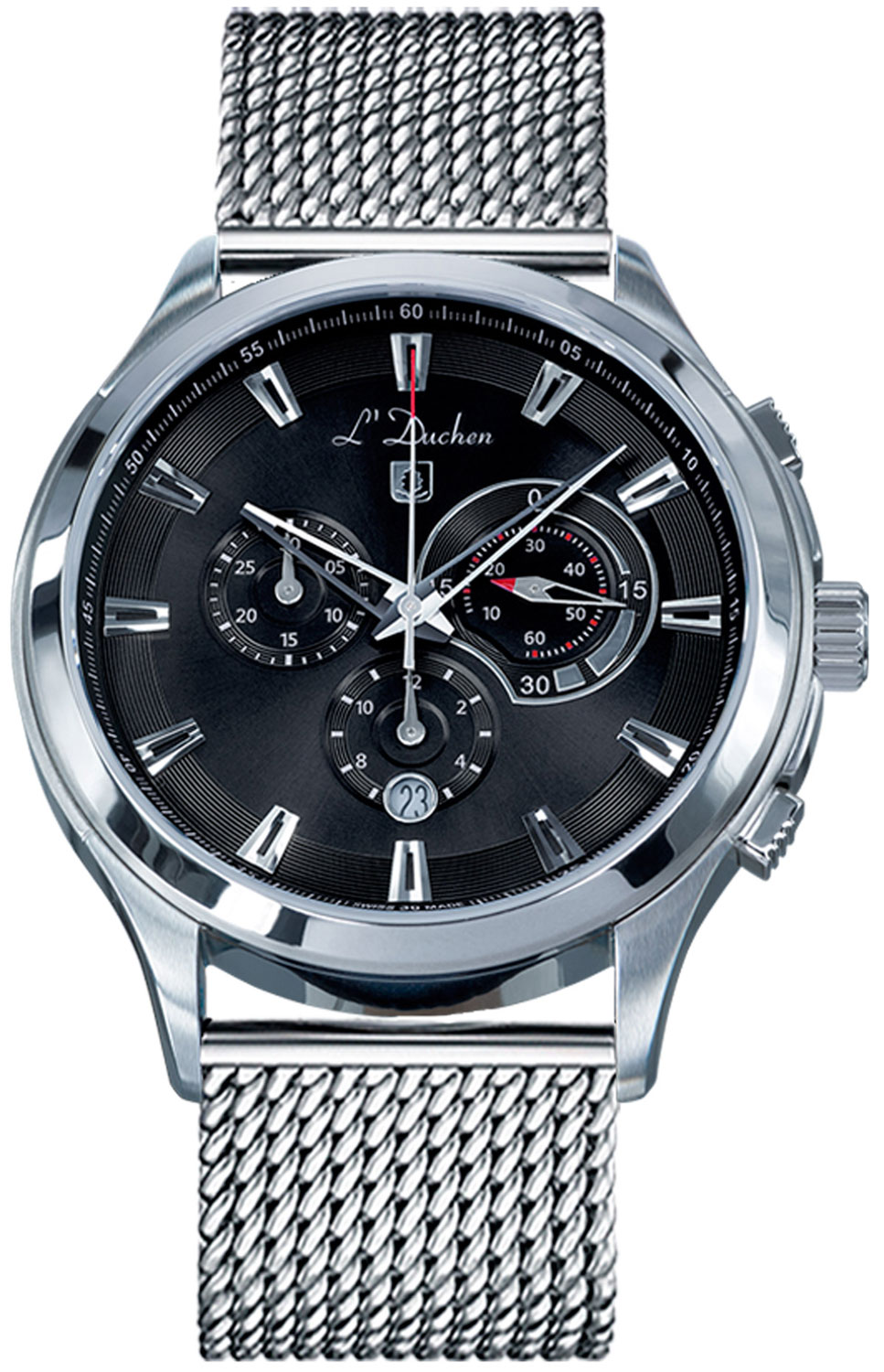 Швейцарские наручные часы L Duchen D742.11.31M с хронографом