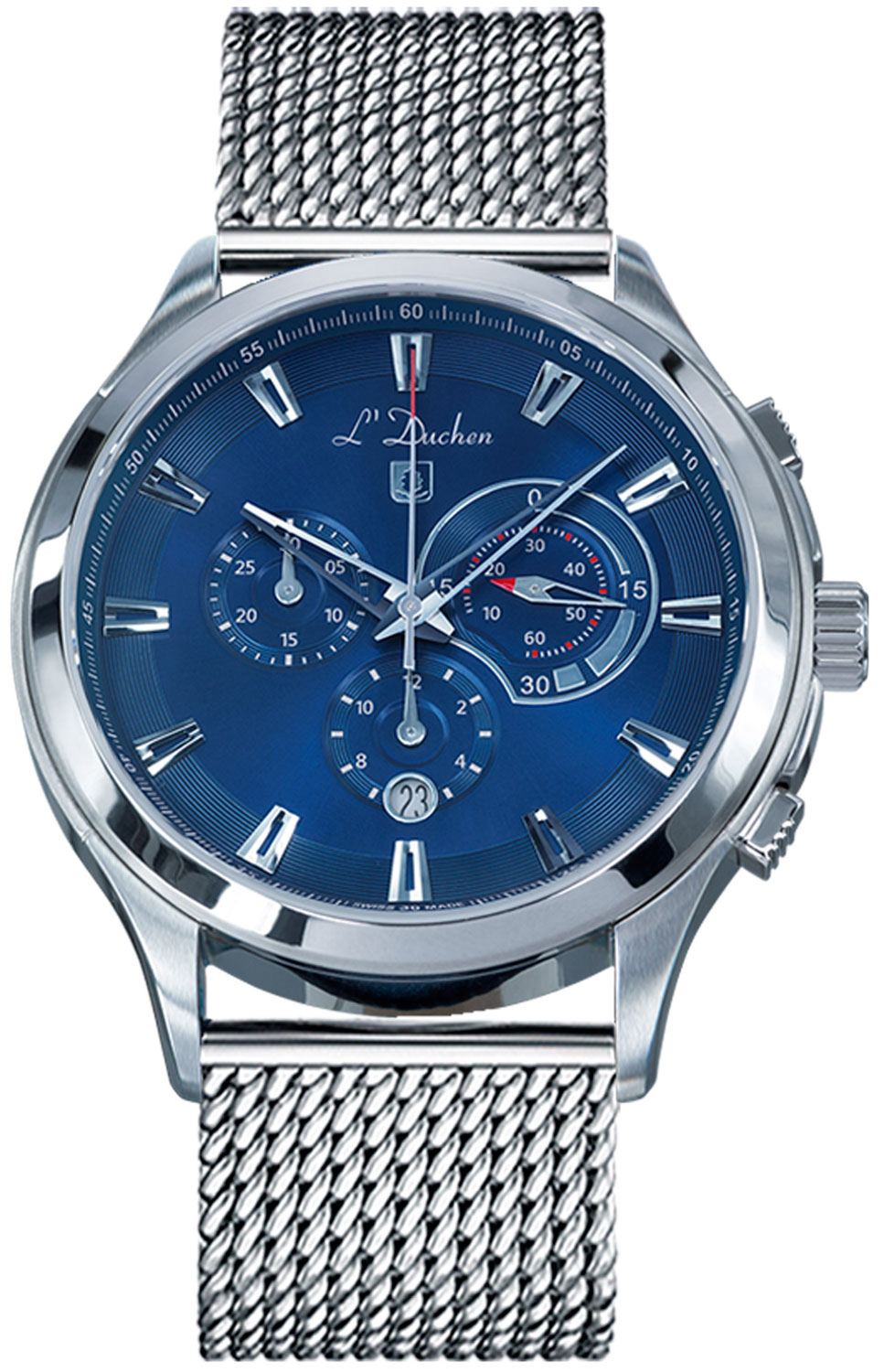 Швейцарские наручные часы L Duchen D742.13.37M с хронографом