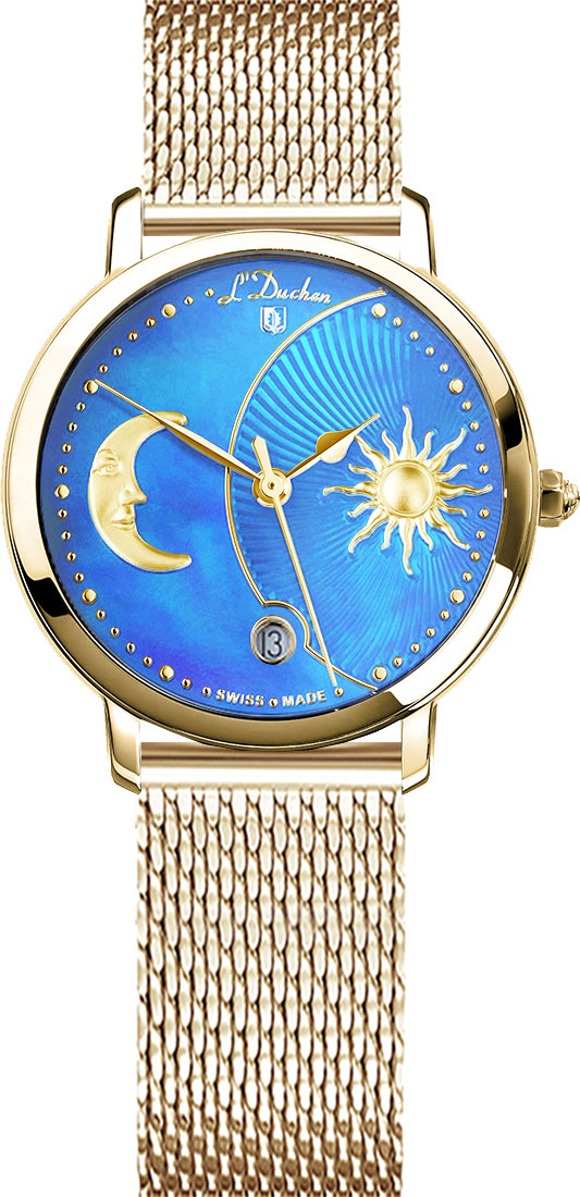 Швейцарские наручные часы L Duchen D781.28.32M