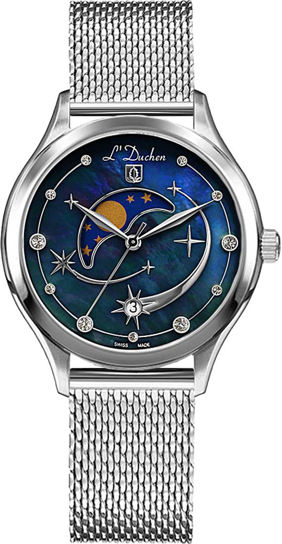Швейцарские наручные часы L Duchen D837.13.47M