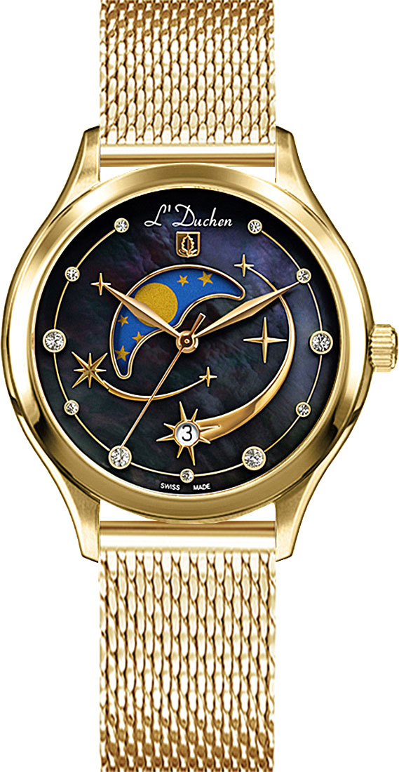 Женские часы L Duchen D837.21.41M