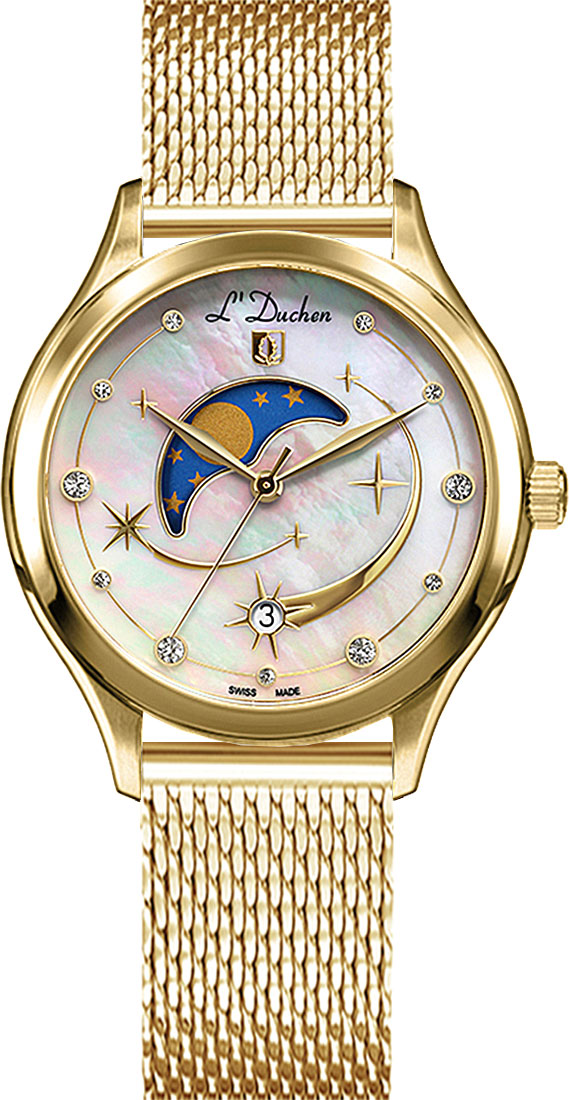 Женские часы L Duchen D837.21.43M