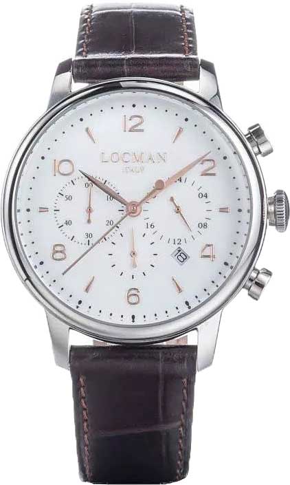 Наручные часы Locman 0254A08R00WHRG2PT с хронографом