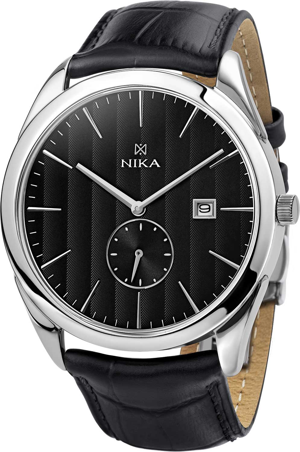 Российские серебряные наручные часы Ника 0116.0.9.55A.B