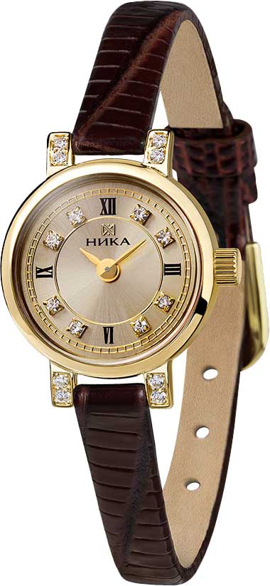 Российские золотые наручные часы Ника 0313.2.3.47H
