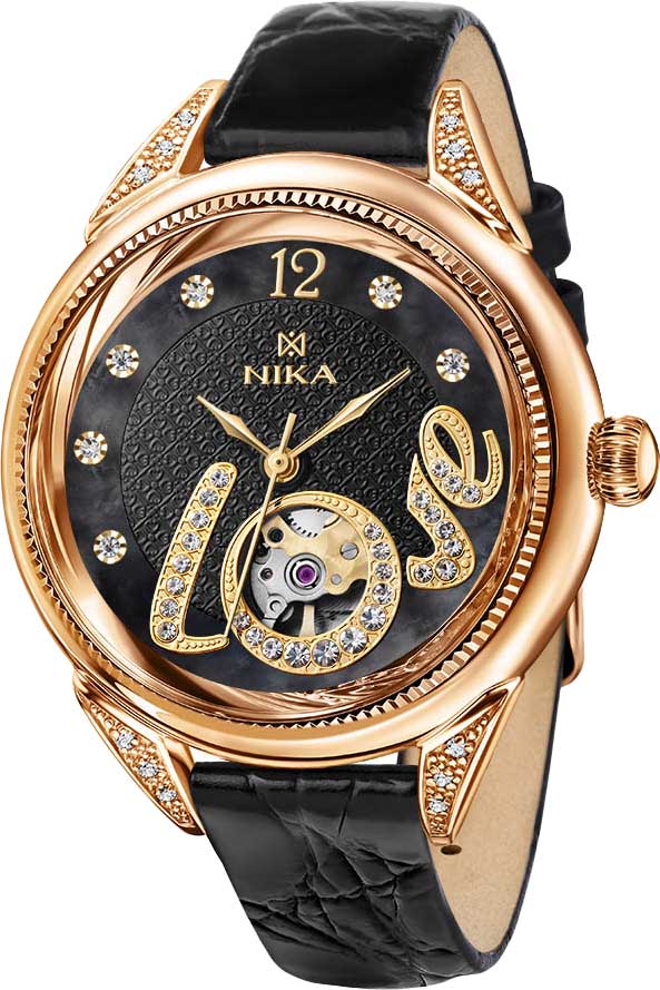 Золотые женские часы в коллекции Celebrity Ника