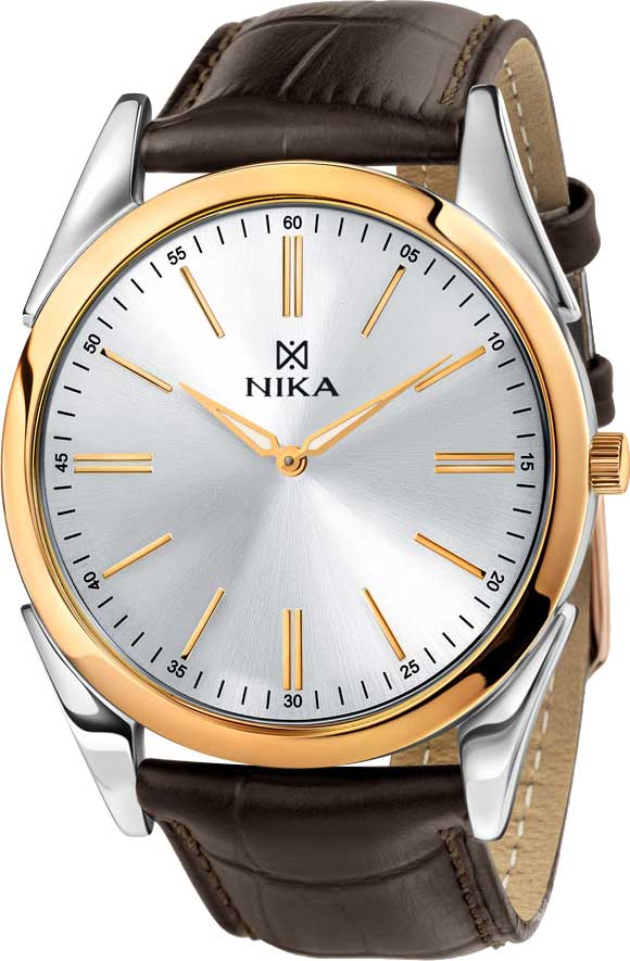 Российские серебряные наручные часы Ника 1320.0.19.25B