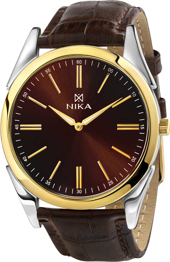 Российские серебряные наручные часы Ника 1320.0.39.65B