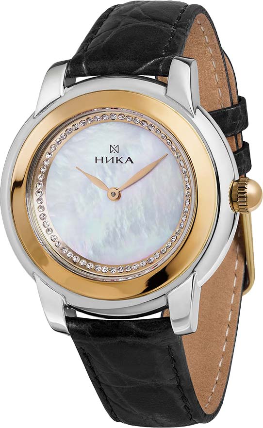 Российские серебряные наручные часы Ника 1370.0.39.37D