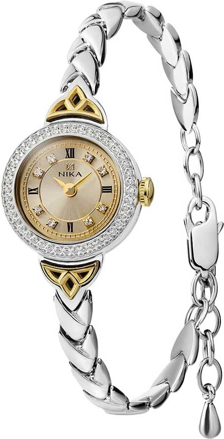 Российские серебряные наручные часы Ника 1390.2.39.47H