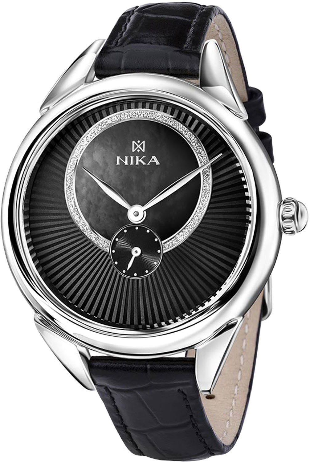 Российские серебряные наручные часы Ника 1881.0.9.57A