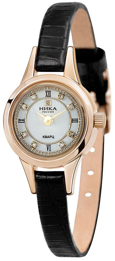 Российские золотые наручные часы Ника 0303.0.1.17