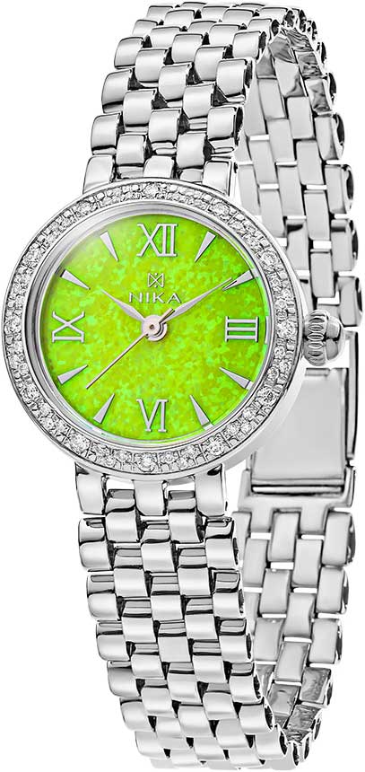 Российские серебряные наручные часы Ника 4005.1.9.93D.145