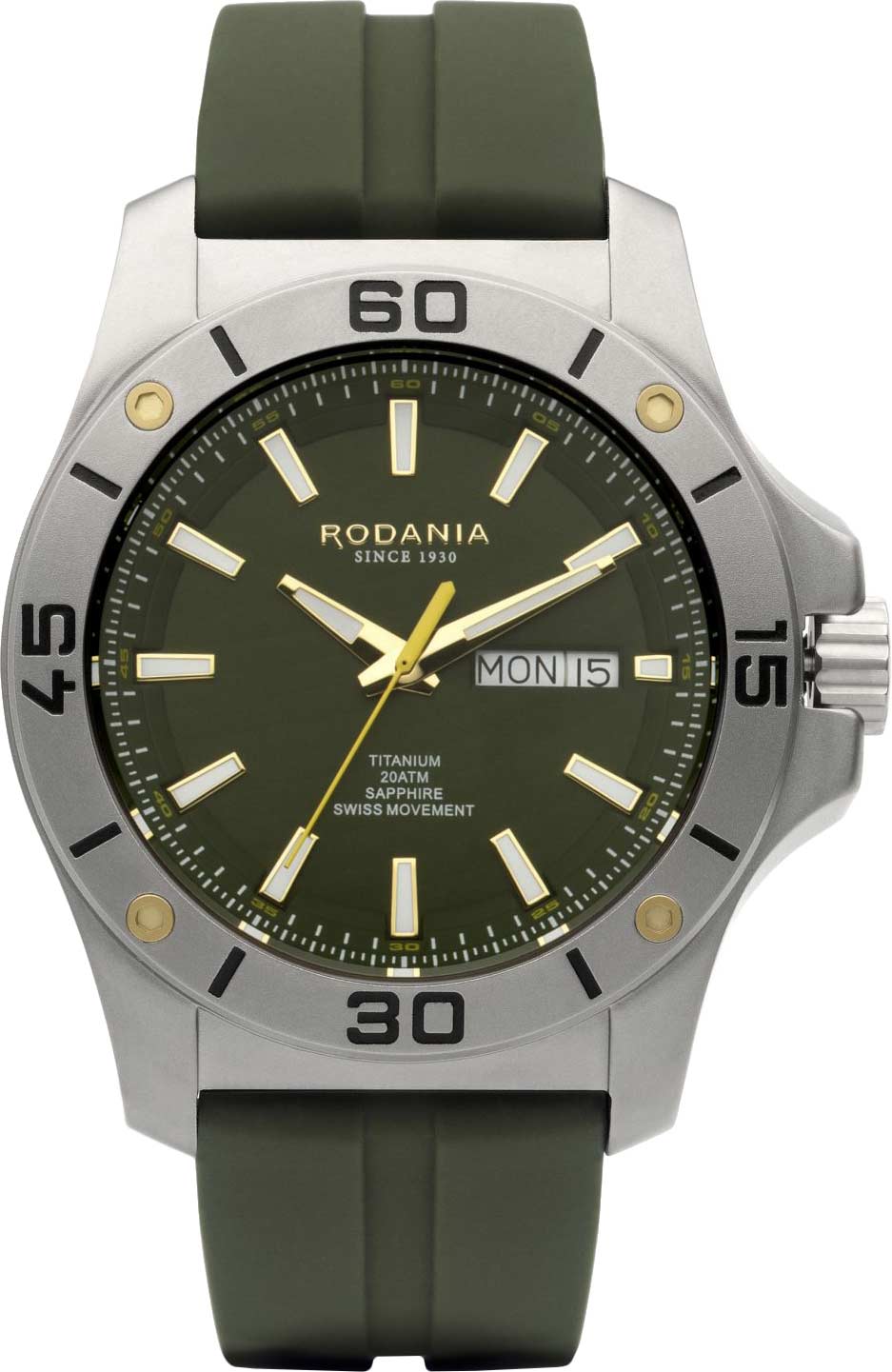 Титановые наручные часы Rodania R18033