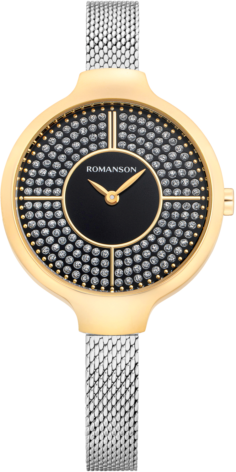 Женские часы Romanson RM0B13LLG(BK)