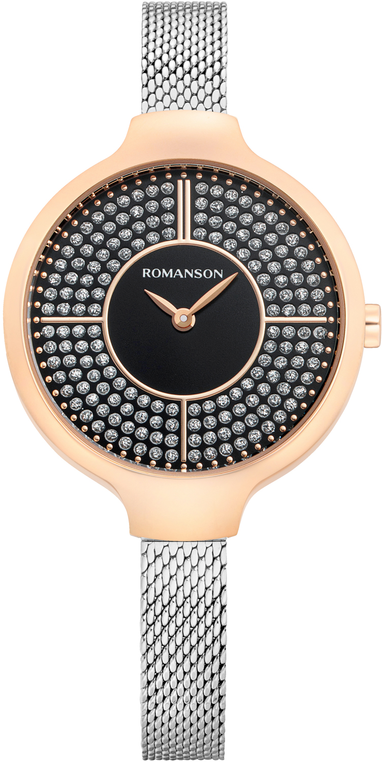 Женские часы Romanson RM0B13LLR(BK)