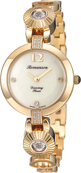 Женские часы Romanson RM8A05QLG(WH)