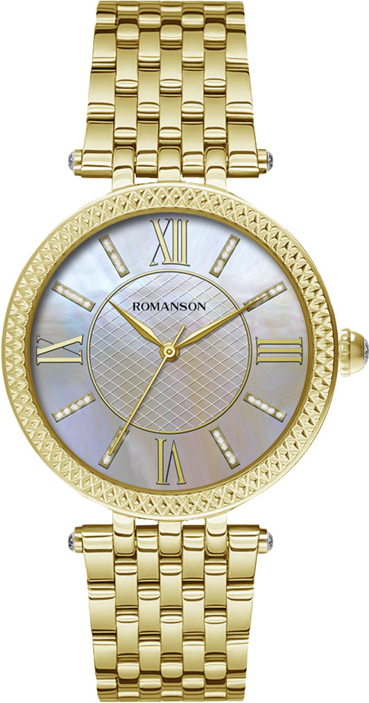 Женские часы Romanson RM8A39LLG(WH)