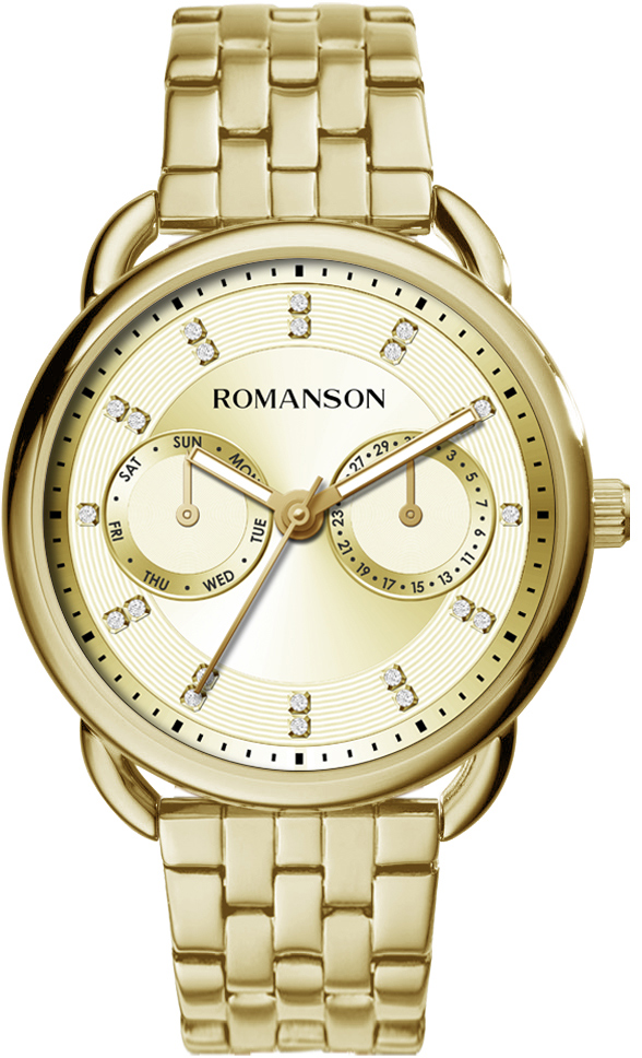 Женские часы Romanson RM9A16FLG(GD)