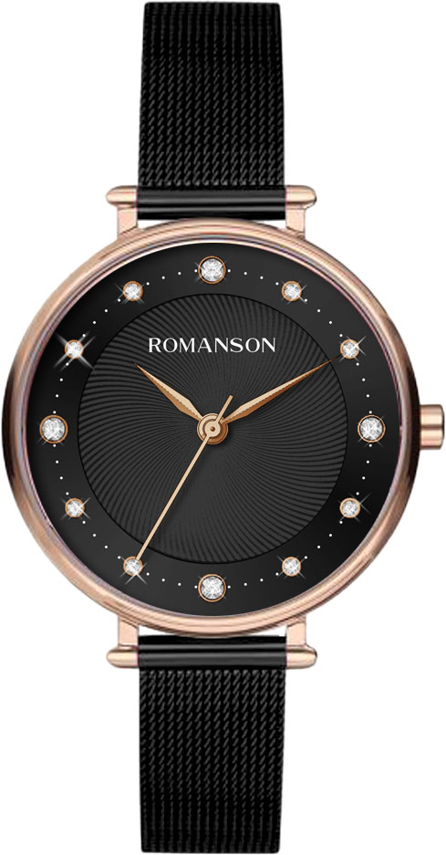 Женские часы Romanson TM8A45LLR(BK)