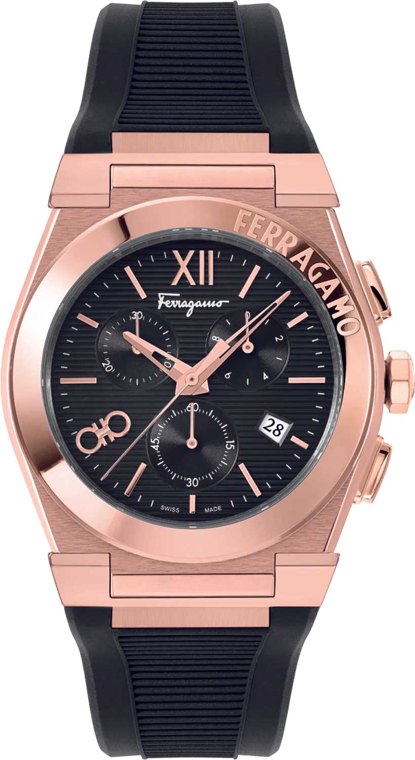 Швейцарские наручные часы Salvatore Ferragamo SFMR00222 с хронографом
