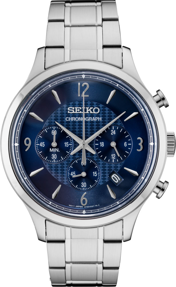 Японские наручные часы Seiko SSB339P1 с хронографом