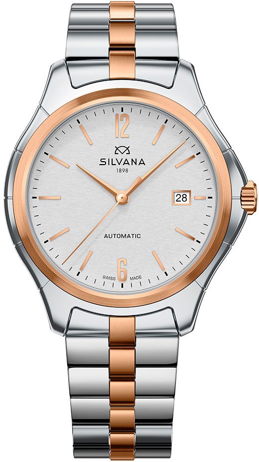 Швейцарские механические наручные часы Silvana SB41ASR21B