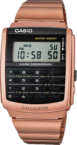 Японские наручные часы Casio CA-506C-5A с хронографом