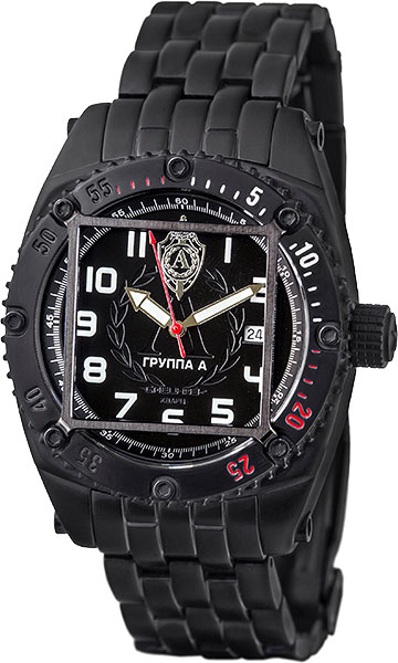 Российские титановые наручные часы Спецназ C1304361-2115
