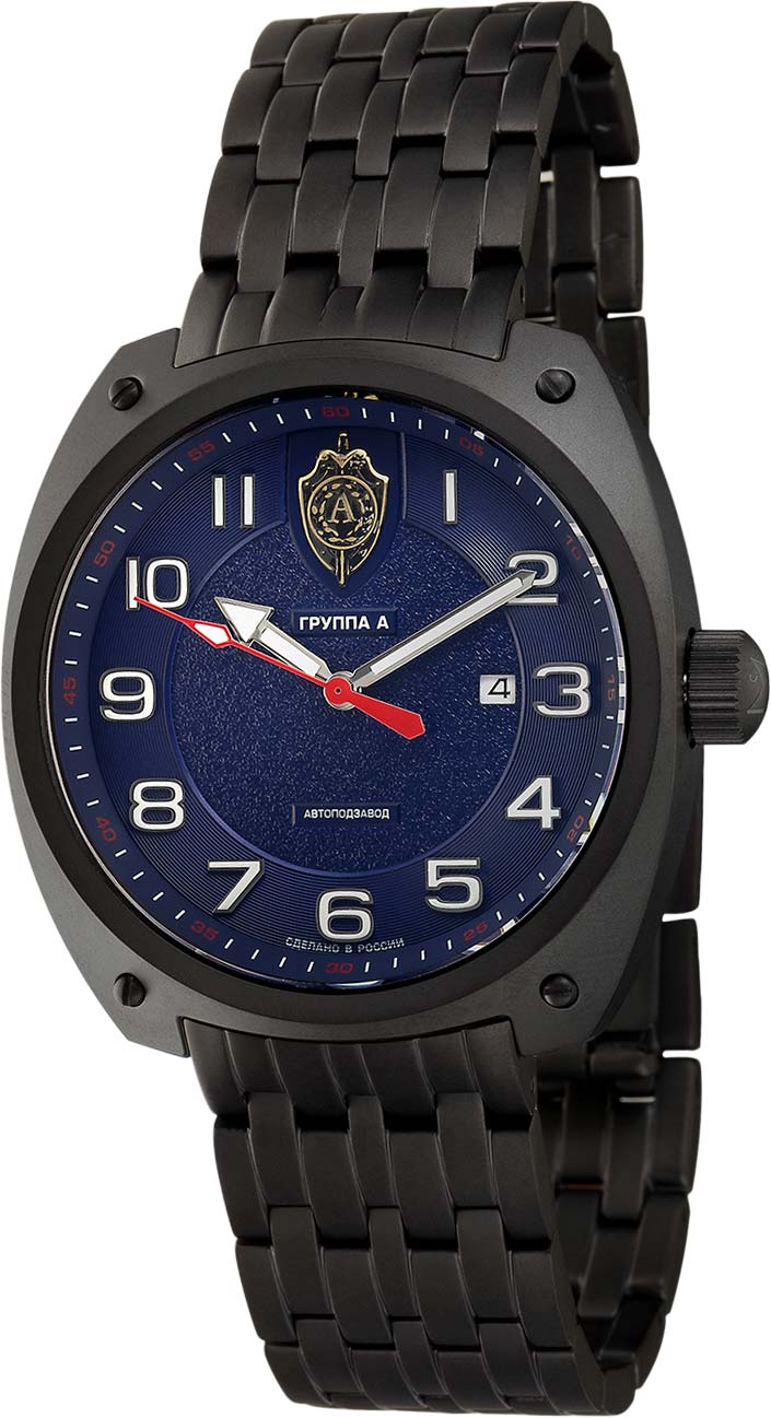 Российские механические титановые наручные часы Спецназ C9664419-8215