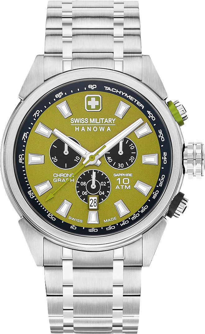Швейцарские наручные часы Swiss Military Hanowa 06-5322.04.006 с хронографом