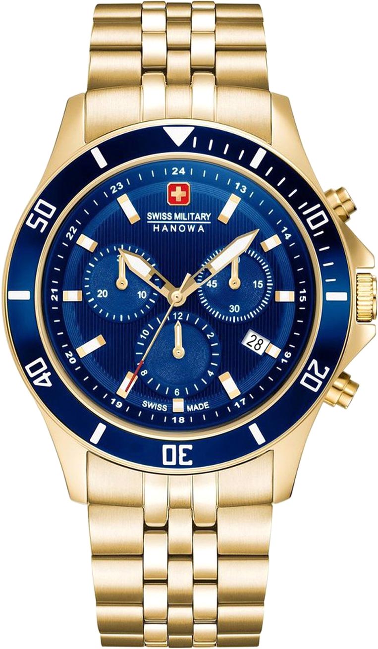 Швейцарские наручные часы Swiss Military Hanowa 06-5331.02.003 с хронографом