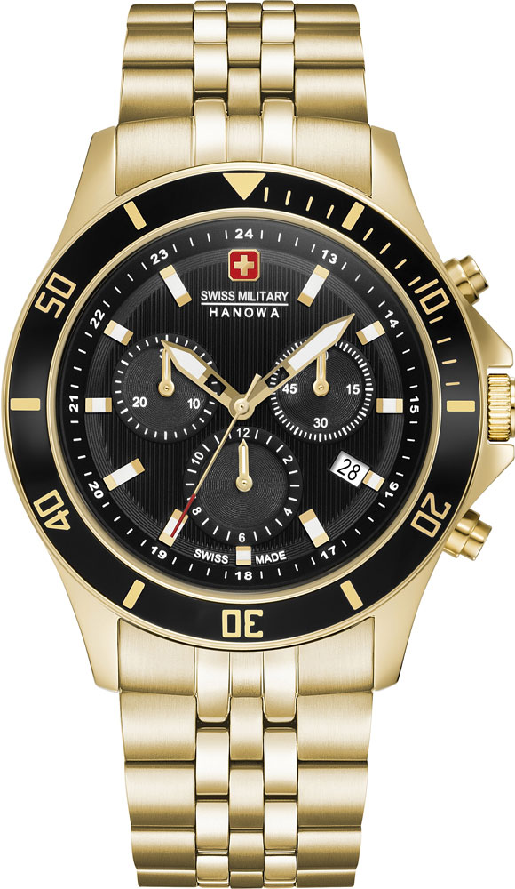 Швейцарские наручные часы Swiss Military Hanowa 06-5331.02.007 с хронографом