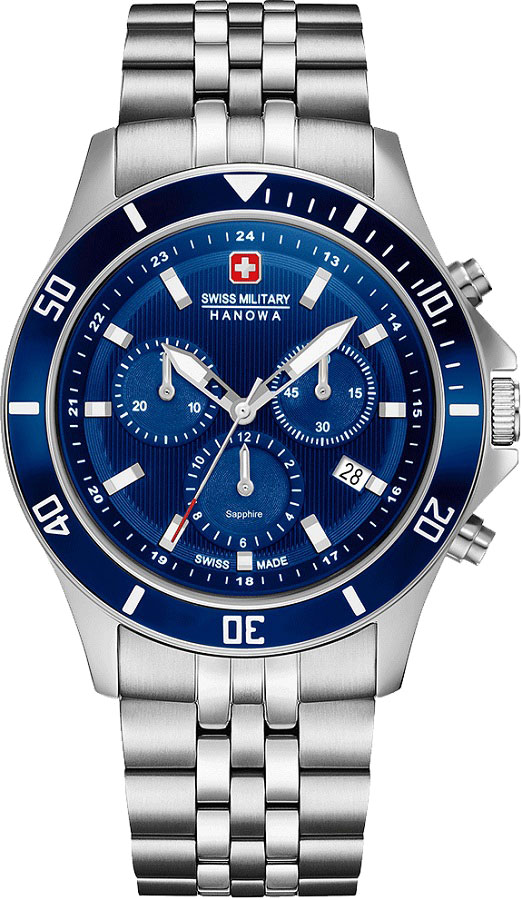 Швейцарские наручные часы Swiss Military Hanowa 06-5331.04.003 с хронографом