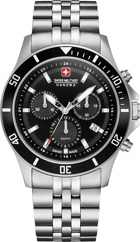 Швейцарские наручные часы Swiss Military Hanowa 06-5331.04.007 с хронографом