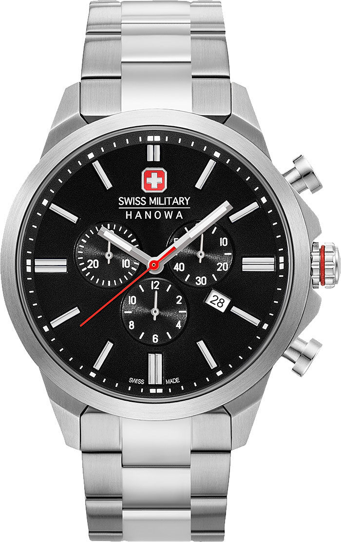 Швейцарские наручные часы Swiss Military Hanowa 06-5332.04.007 с хронографом